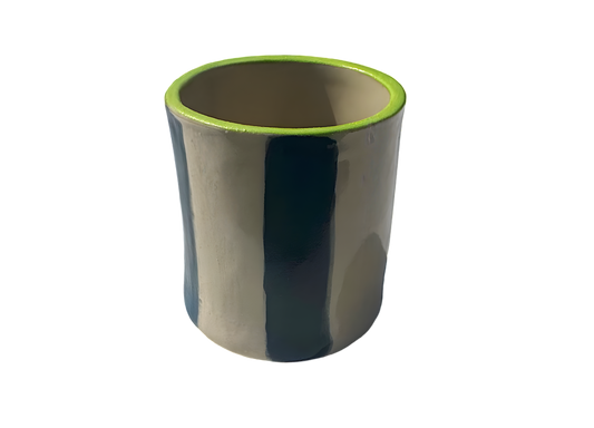 Clay mono| lime/blauw