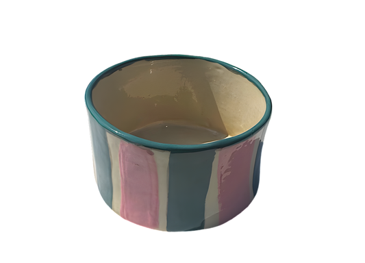 Clay duo | bowl groen/roze